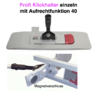 Klickhalter Profi Premium mit Aufrechtfunktion, Magnetklick, Stahlkugel.