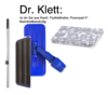 Dr. Klett: Teleskop 3004 Alustil, Kletthalter S, Powerpad K2