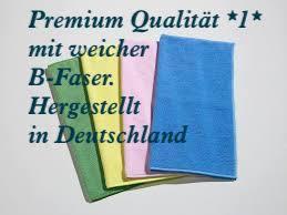 Mikrofasertuch Premium 40x40 cm 4 Farben